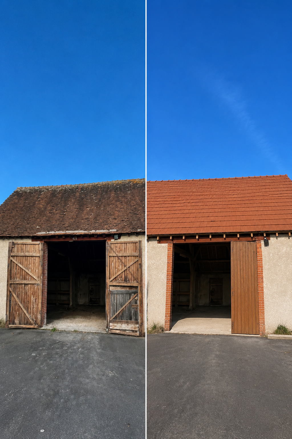 Travaux de couverture réalisés par NH Couverture dans le Loiret.